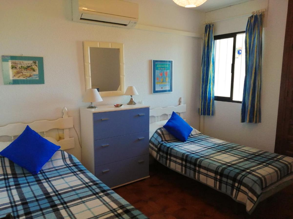 Sea & Pool View Garden Apartment Las Palmeras 네르하 외부 사진